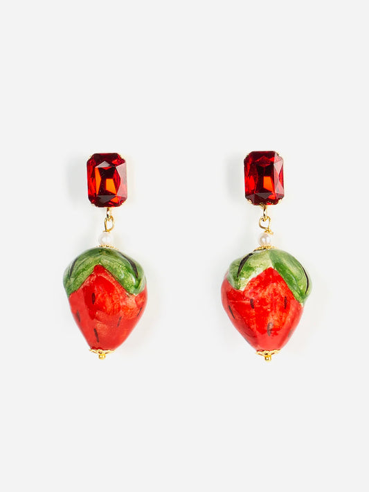 Rosso Earrings