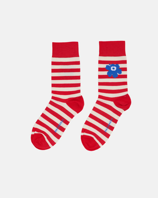 Kasvaa Tasaraita Unikko One Socks