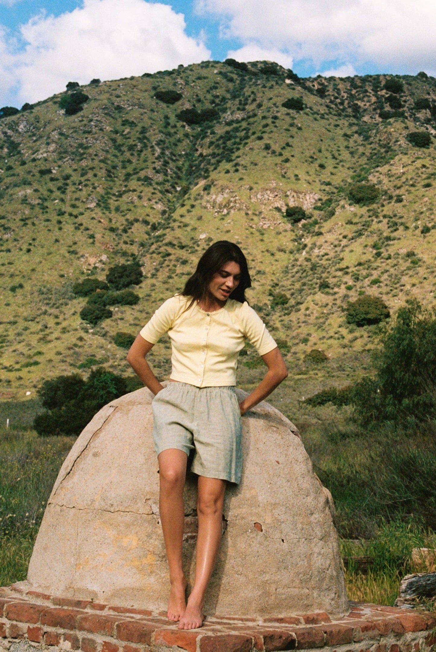 Linen Simple Short
