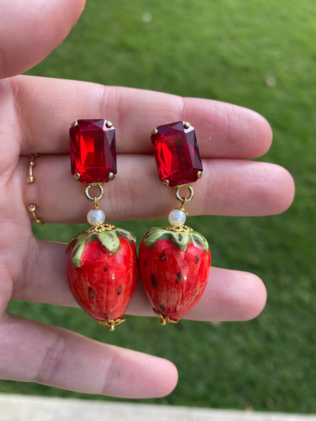 Rosso Earrings