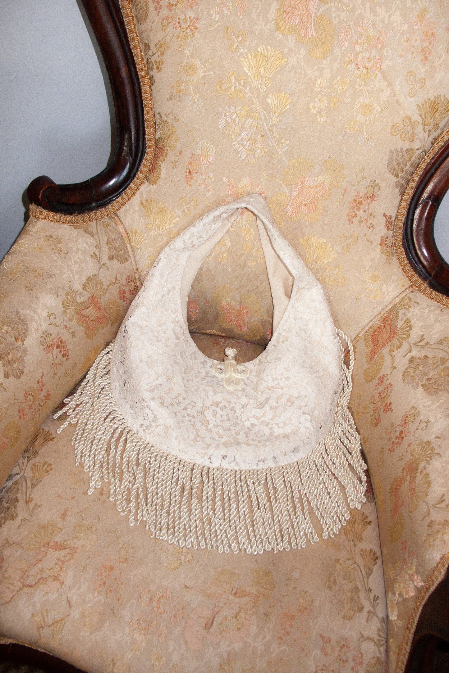 TF Lace Fringe Mini Bag